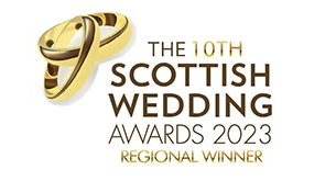 Scottish Wedding Awards 2023 Regional Winner